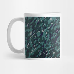 Camouflage - Teal Mug